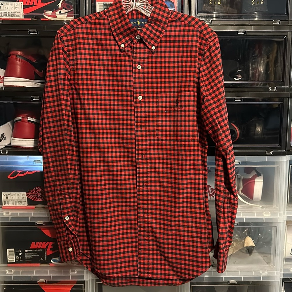 Polo Ralph Lauren red flannel